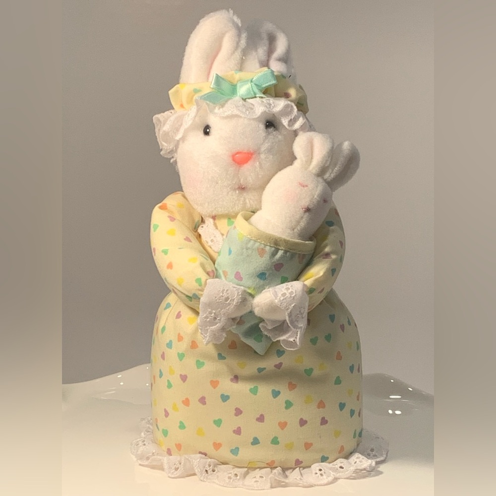 Adorable Musical Moving Bunny Plush with Baby